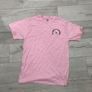 Graphic pink shirt